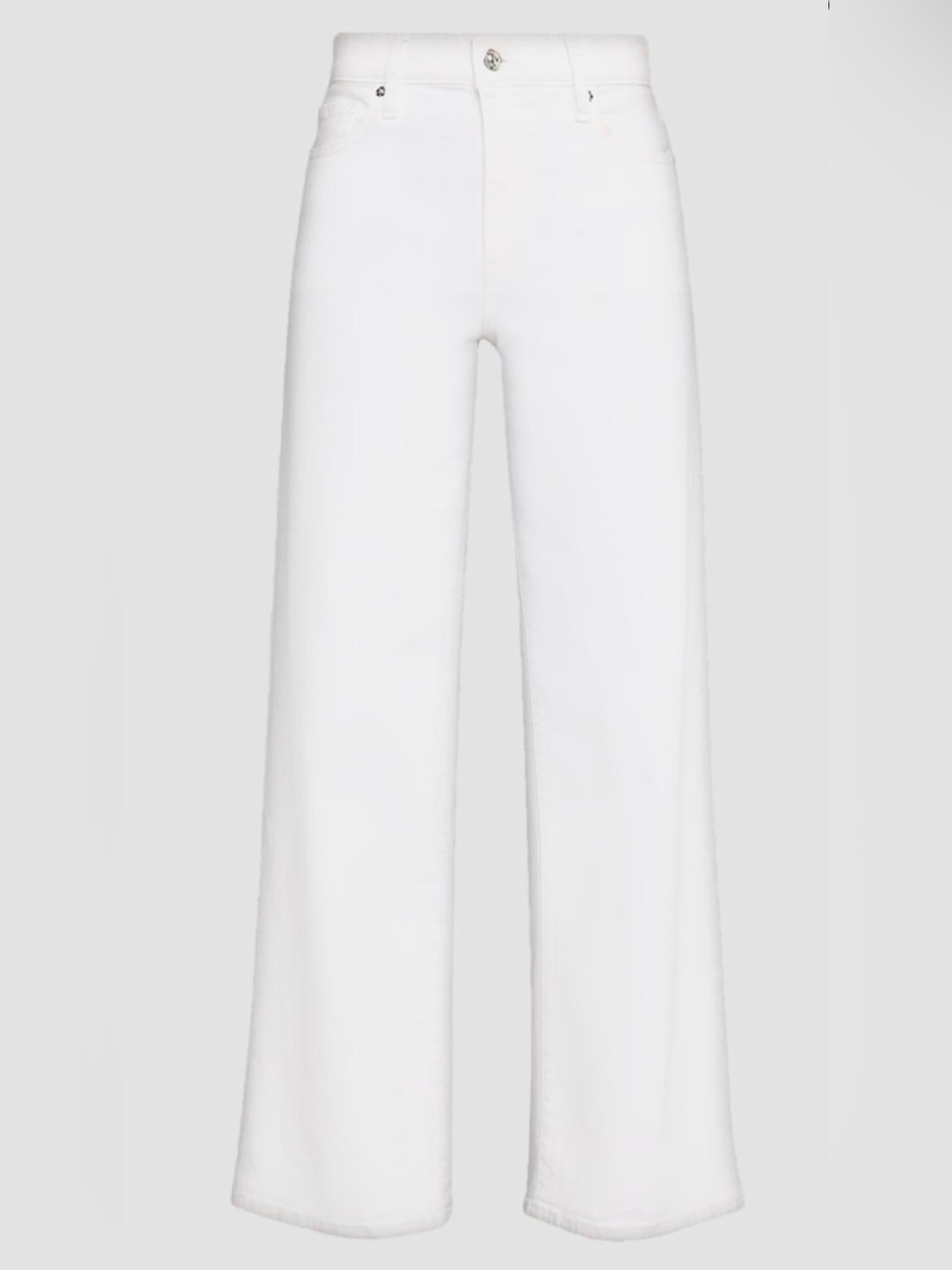 FRAME Le Slim Palazzo White Jean - Size 30